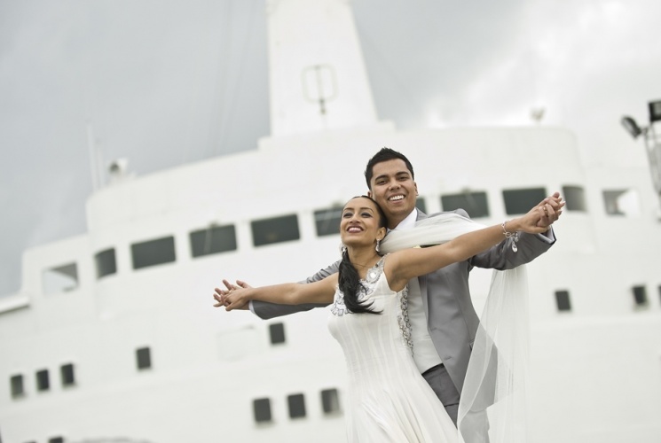 Hindoestaanse trouwceremonie bruidsfotograaf SS Rotterdam 